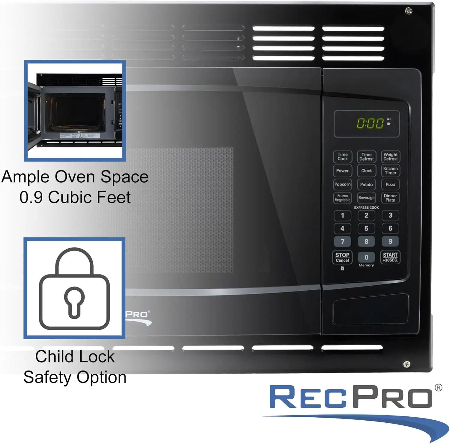 1.0 Cu. Ft. | 900W | Direct replacement for Greystone 4