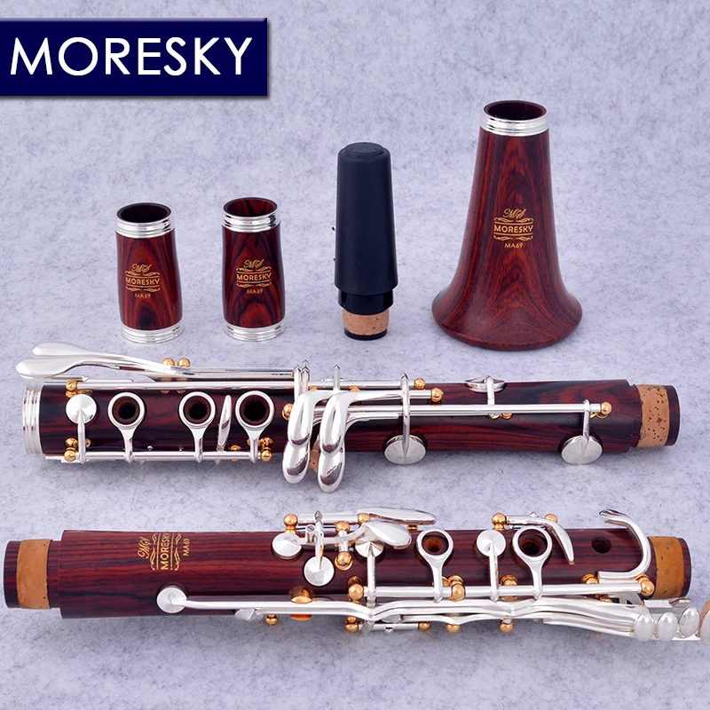 MORESKY professional cocobolo clarinet A Tune MA69