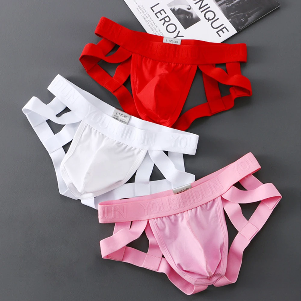 2022 Nieuwe Mannen Sexy Low Rise Panties G Strings Thong Jock Strap