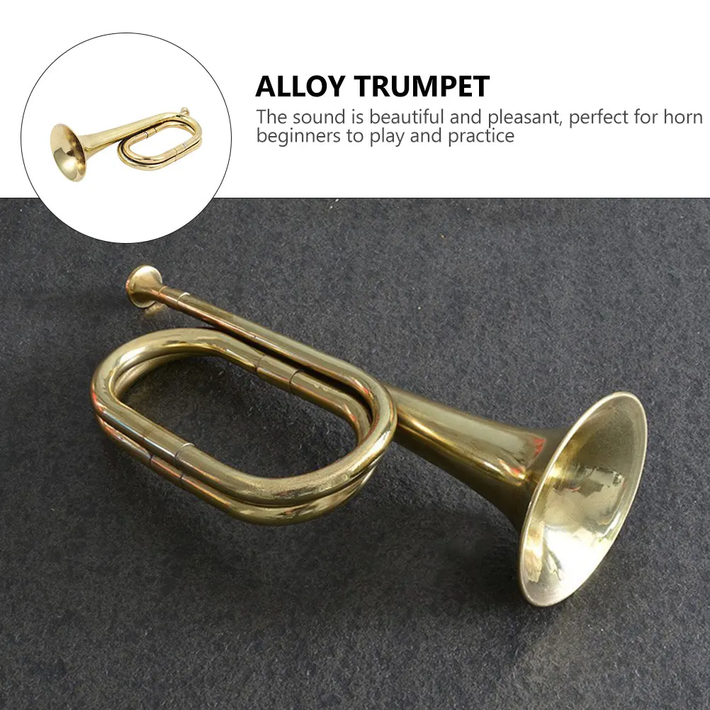 Trumpet Instrument Wind Instrument Trumpet Traditional Wind Copper Alloy Bugle Youth Horn Copper