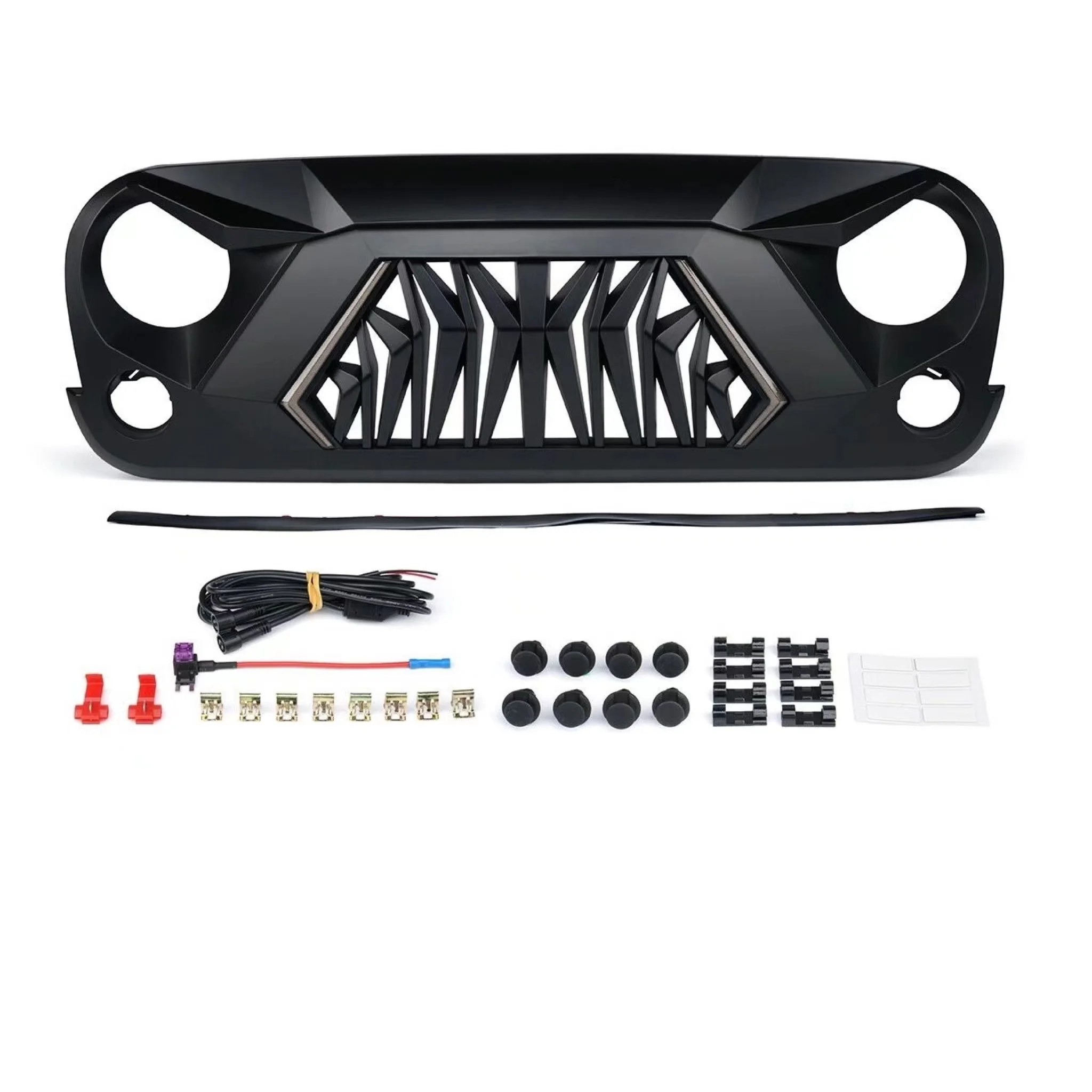 

New Style Car Grill Front Bumper Grille For Jeep Wrangler JK