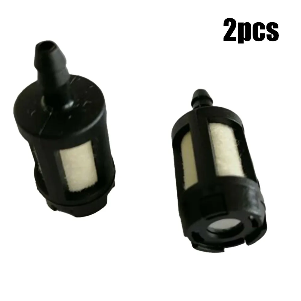 2x Fuel Filters For Petrol Chainsaw Fuel Filter Leaf Blower Strimmer
