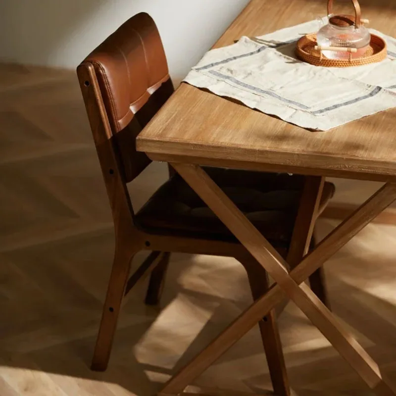 

Apartment Luxury Dining Chairs Onement Standing Corner Hidden Dining Chairs Modern Console Chaises Salle Manger Home Furniture