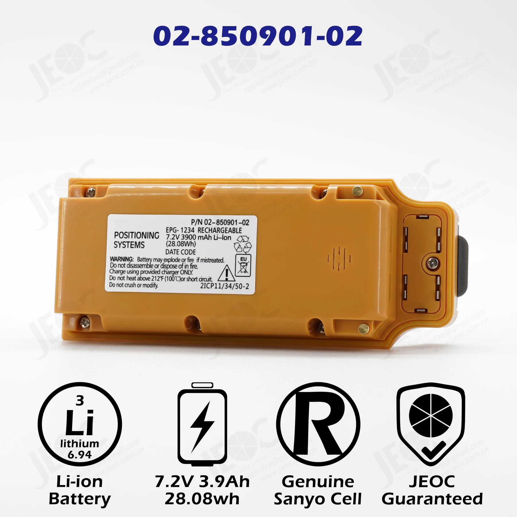 

Запасная батарея JEOC для 02-850901-02, для японского GPS GR3/GR5