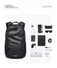 Tangcool Men Large Capacity Backpack Multifunction 15.6" Laptop Backpack For College Student Fashion Travel Bag Pack For Male 5