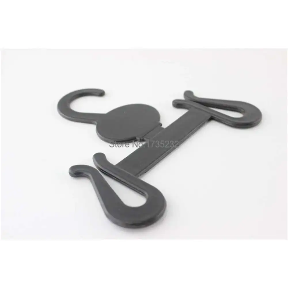 20pcs Shoes Hook Plastic Slippers Hanger Supermarket Herringbone Cotton Padded Shoes Hanging Sandals Holder Sample Hanger