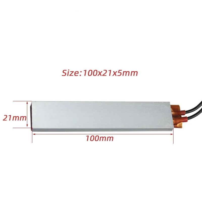    PTC , ˷̴  ÷Ʈ, 24V, 70 , 110/200 , 100x21x5mm, 12V