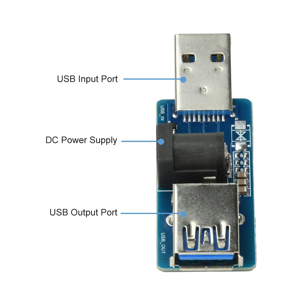 DC5V 전원 공급 장치 강화기 USB 전원 분배기 모듈/USB A 파워 뱅크 가상 부하 안티 셧다운 모듈 충전 보호 도구