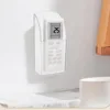 2/1Pc Wall Mounted Storage Box Acrylic TV Air Conditioner Remote Control Holder Multi-function Transparent Storage Box with Hook 4