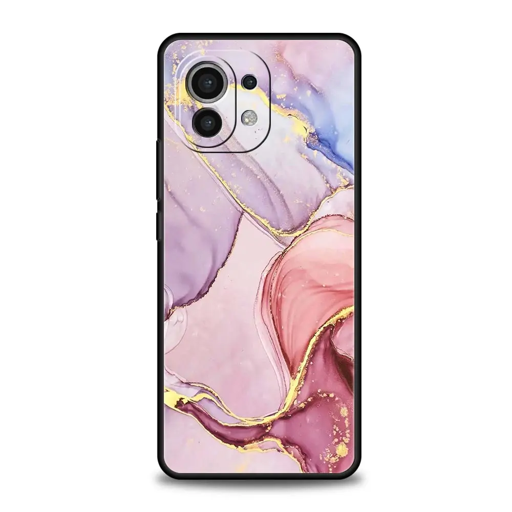 Marble Art Fashion Soft Shell Phone Case Cover