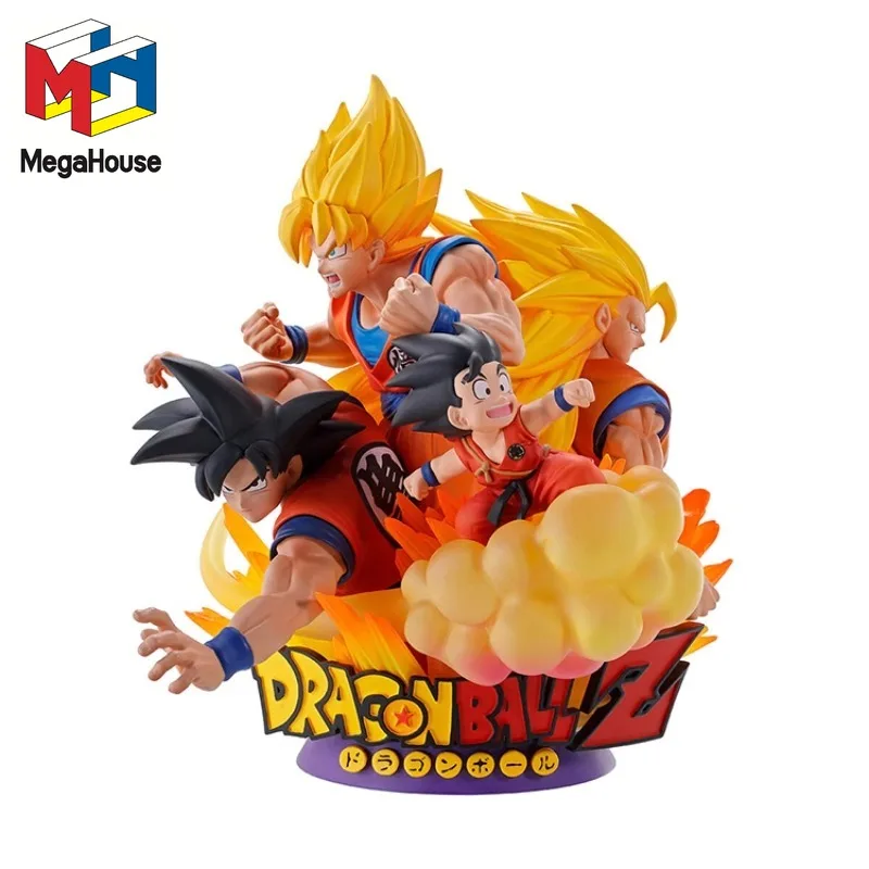 

Фигурка MegaHouse из аниме «Драконий жемчуг», оригинальная экшн-фигурка DX, Son Goku, игрушка для новорожденных, подарок для детей, Коллекционная модель с орнаментом