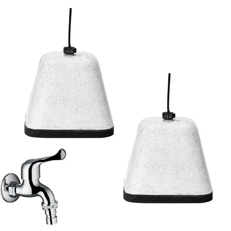 

2pcs Prevent Winter Cold Weather Insulation Reusable Protector For Bathtub Spigot Valve Faucet Cover Winter Outdoor Faucet Cover