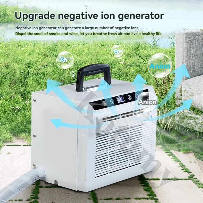 Wire control/remote control split mobile air conditioner portable wall-mounted free-installation camping tent 3000btu 110v/220v 6 Wire control/remote control split mobile air conditioner portable wall-mounted free-installation camping tent 3000btu 110v/220v 6