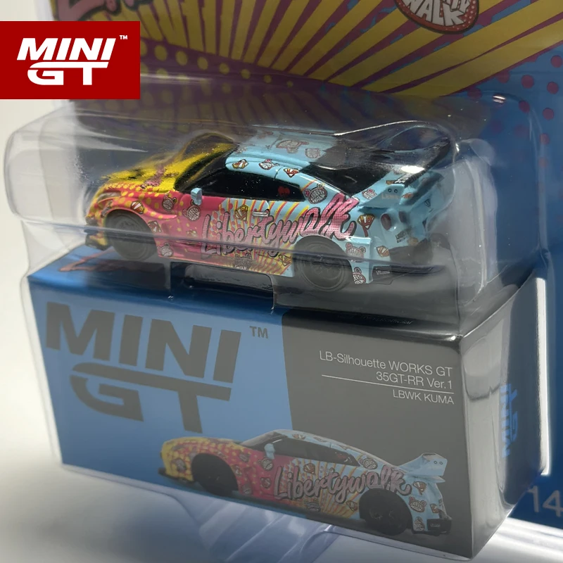 MINIGT LB★WORKS GT-R R35 LBWK KUMA Mini GT - LB-Silhouette Works GT Nissan 35GT-RR Ver 1 - LBWK Kuma