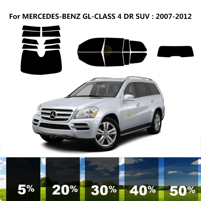 

Precut nanoceramics car UV Window Tint Kit Automotive Window Film For MERCEDES-BENZ GL-CLASS X164 4 DR SUV 2007-2012