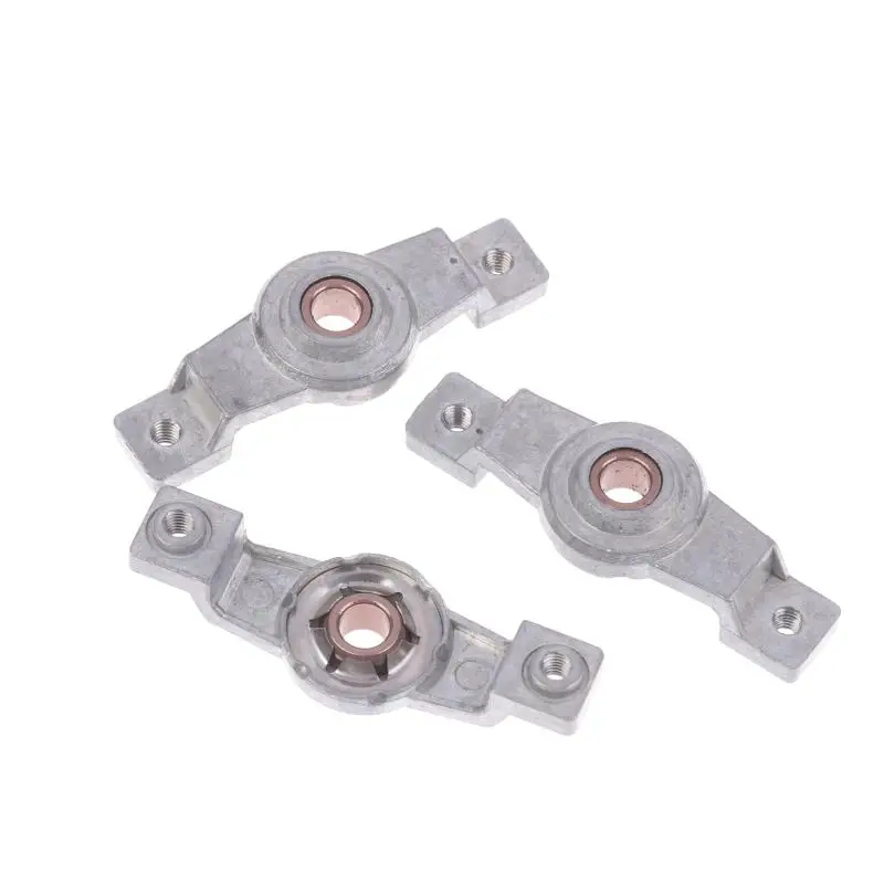 덮개가 있는 폴용 2/4개 쉐이드 폴 모터 브래킷 YJ61 모터 베어링 샤프트 블록 홀더 지지대 고정 장치