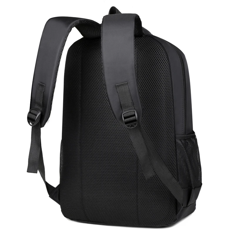Unisex Backpack | Multi-pocket travel bag with zipper closure, suitable for business trips and short trips - Black