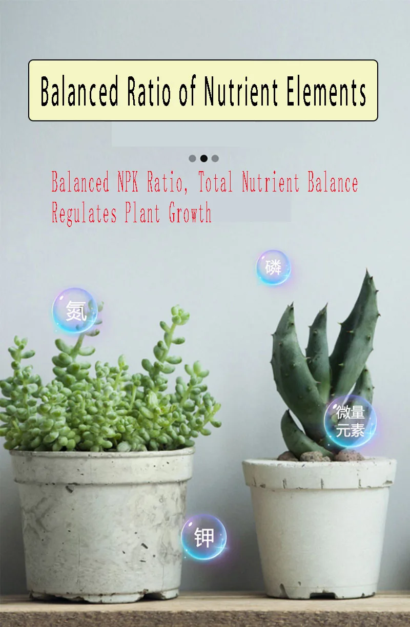 Description Picture 4 of itemGeneral-purpose Nitrogen Phosphorus and Potassium Slow-release Fertilizer Potted Flowers Succulents Organic Fertilizer