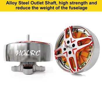HGLRC SPECTER 1404 2750KV 4-6S Brushless Motor Compatible 2-4inch Propeller for FPV 2inch Cinewhoop 4inch Toothpick Drones 5