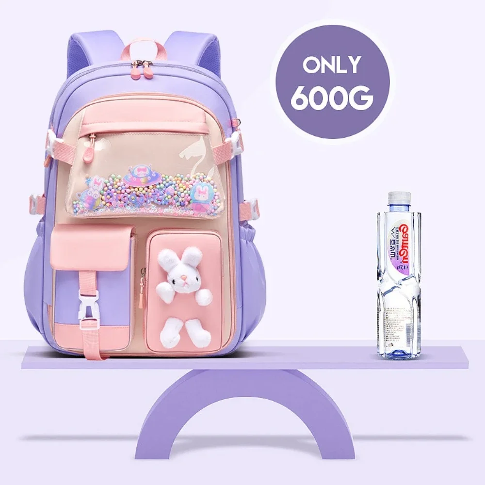 Candy Color Oxford Backpacks Children Fashion Cute Primary Schoolbag Kids Casual Lightweight Waterproof Large Capacity Backpack