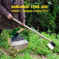 Garden Tools Hoe Manganese Steel Hoe for Gardening Weed Removal Machete Weed Remover Tools Planting Vegetable Loosening Soil 1
