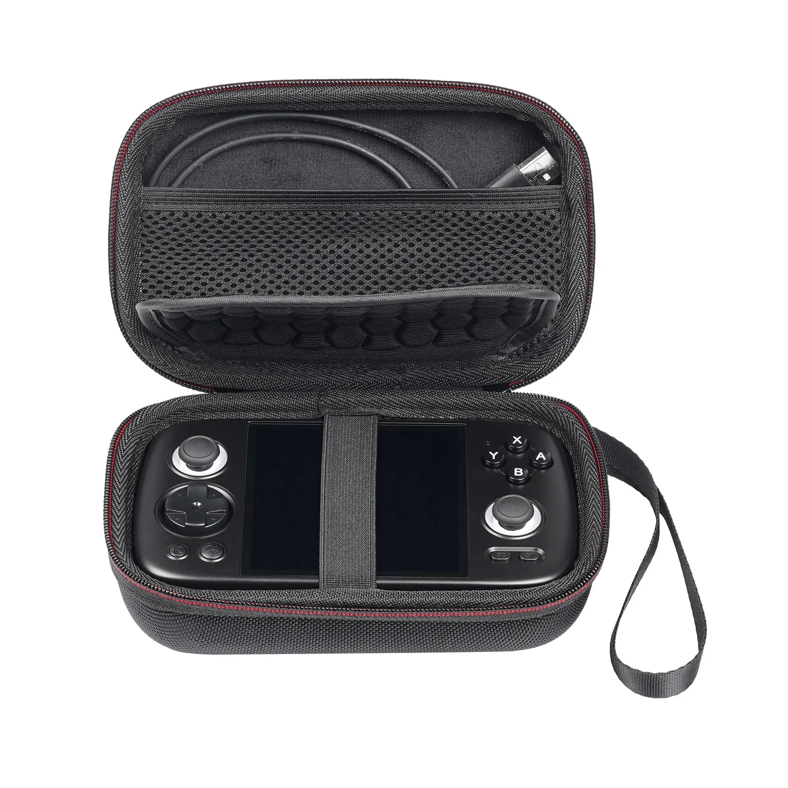 Enhanced Product Title: Premium Anbernic Retro Console Storage Bag - Handheld Game Accessories Organizer