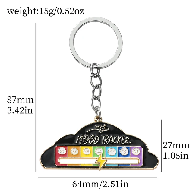 1 Pezzo Spilla Interattiva In Smalto My Social Battery, Spilla - Foto 7