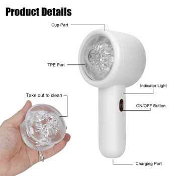 Sexy Dryer Automatic Telescopic Penis Pump Vibrators for Men Artificial Vaginal Male Masturbator Blowjob Sex Toys Erotic Product