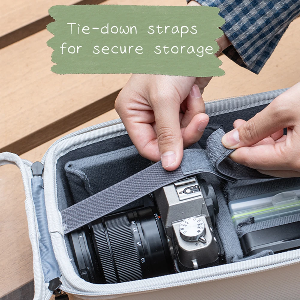 Visible Camera Bag Transparent Digital DSLR Bag Splashproof Digital Carry Bag Case Anti-Scratch Handbag for Action Camera Series