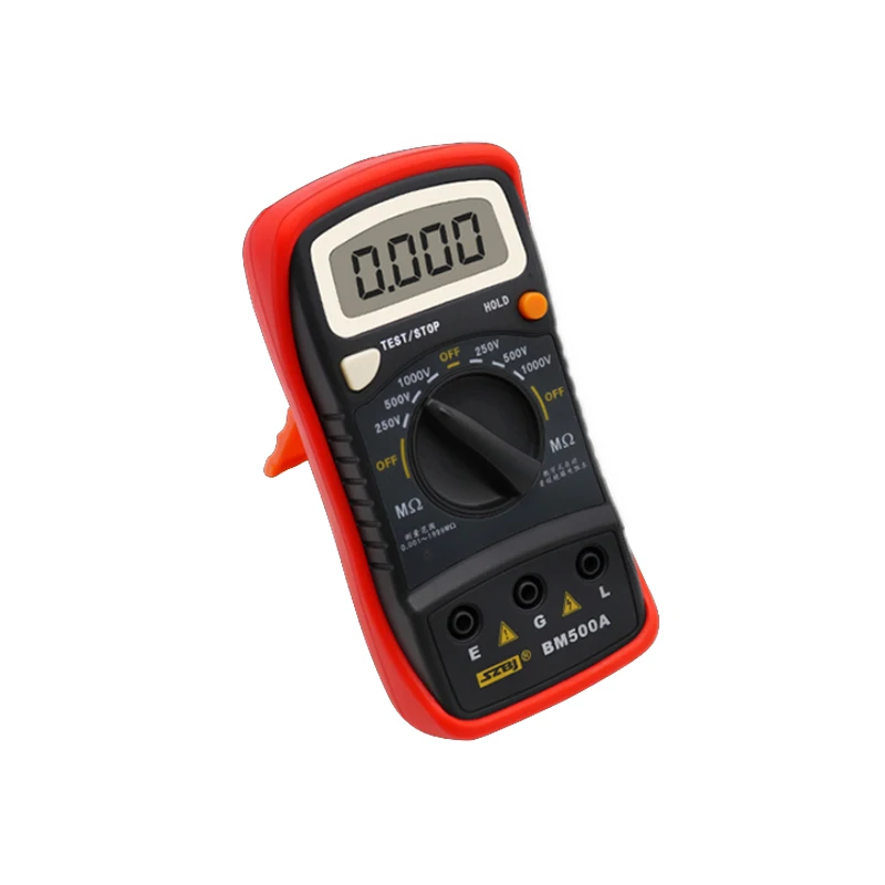 BM500A Digital Insulation Resistance Test Meter Digital Multimeter Test Meter