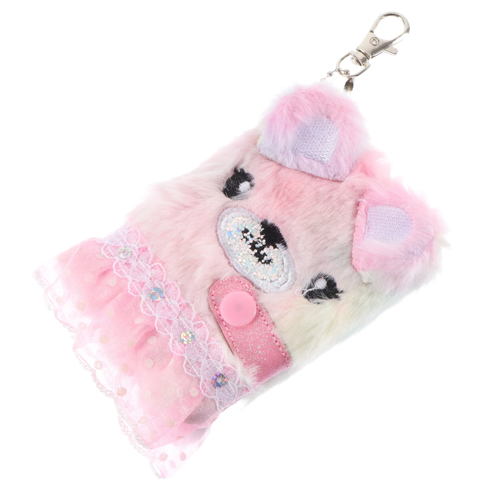 

Cat Plush Book Cartoon Animal Notebook Girls Diary Gifts Writing The Adorable Dairy Student Stationery