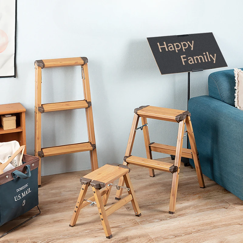 

Household foldable herringbone ladder, multifunctional, thickened, anti slip, lightweight