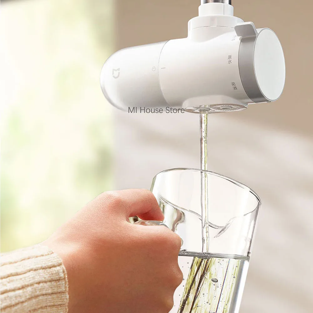 Faucet Water Purifier 2nd Gen 5-fold Rust Removal Activated Carbon Filtration Device For Kitchen Faucet XIAOMI Mijia