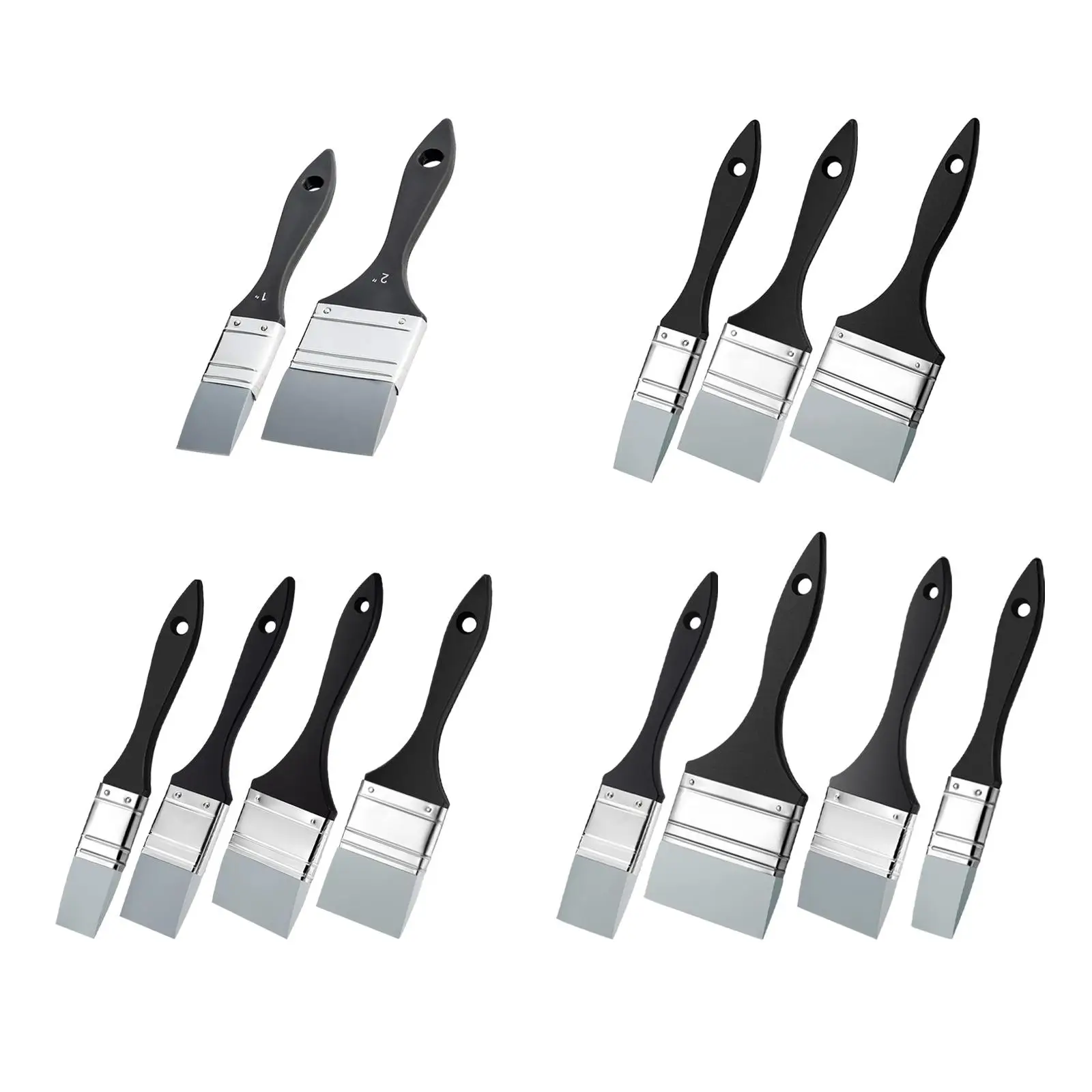 

Painting Tool Silicone Paint Brushes Water based Acrylic Paints Color Shaper Artist Paint Brushes for DIY Crafts Drawing Oil