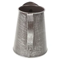 Unusual Iron Flower Pot Dried Bouquet Creative Holder Milk Jug Vase Vintage Ornaments 1