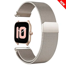 Elegant Milanese Metal Bracelet Strap - 20mm/22mm - 22mm watch band (Starlight 31)