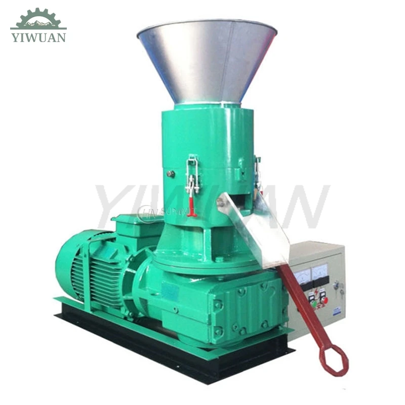 CE Approved Wood Pellet Machine Small Capacity 100-120KG/H Sawdust Biomass Pellet Mill Hot Sell in Canada