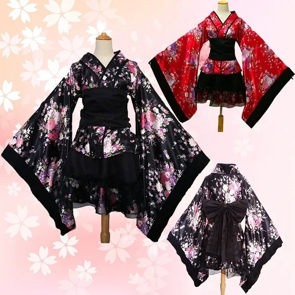 Lolita Dress Lolita Cosplay Costumes Japanese Kimono Plus Size Anime Cosplay Dress