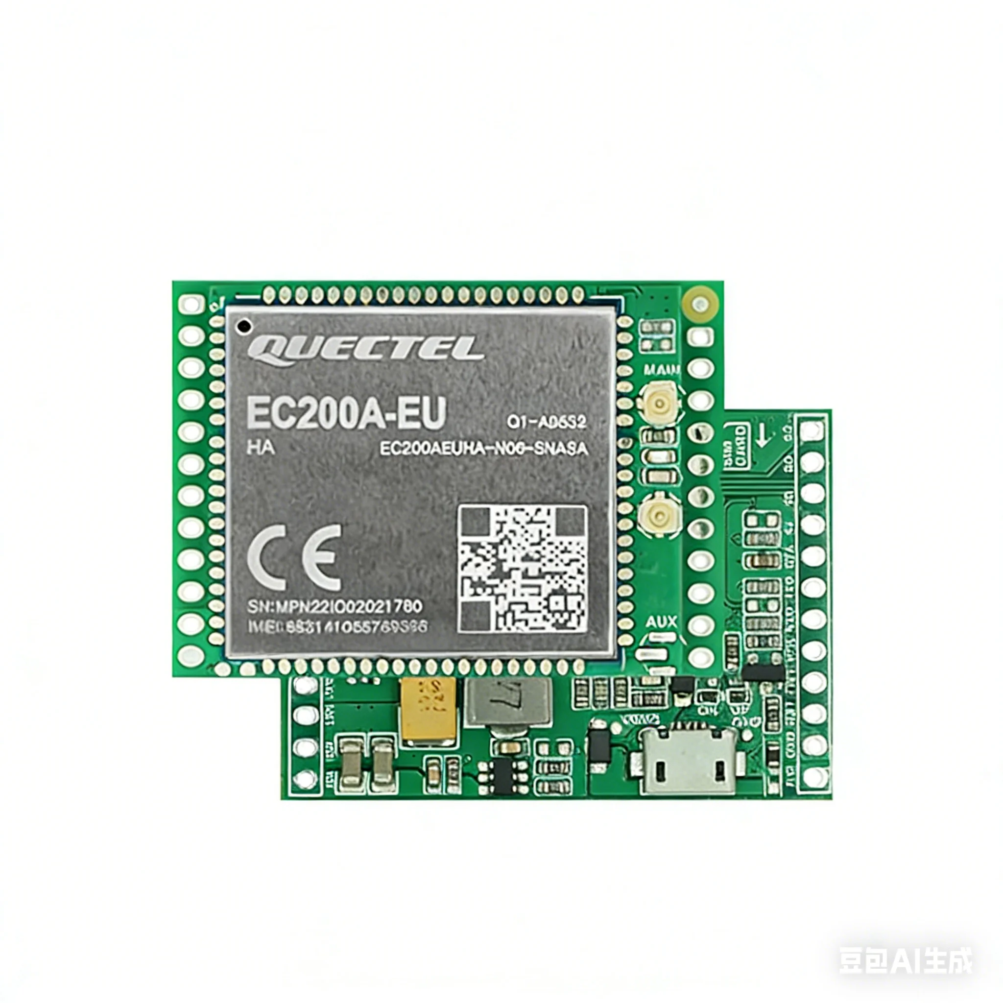 오리지널 퀘텔 EC200A 시리즈 4G Cat4 코어 보드 글로벌 EU AU 버전 교체 모듈 EC25 EC21 EG25-G M2M IoT 장치 호환