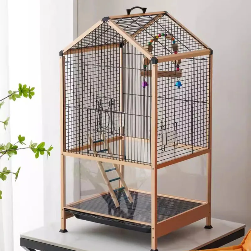 

Playground Bird Cages Laying Hens Pet Quail Budgie Bird Cage Hamster Parrot Accessories Casas Y Habitats House Birds Garden
