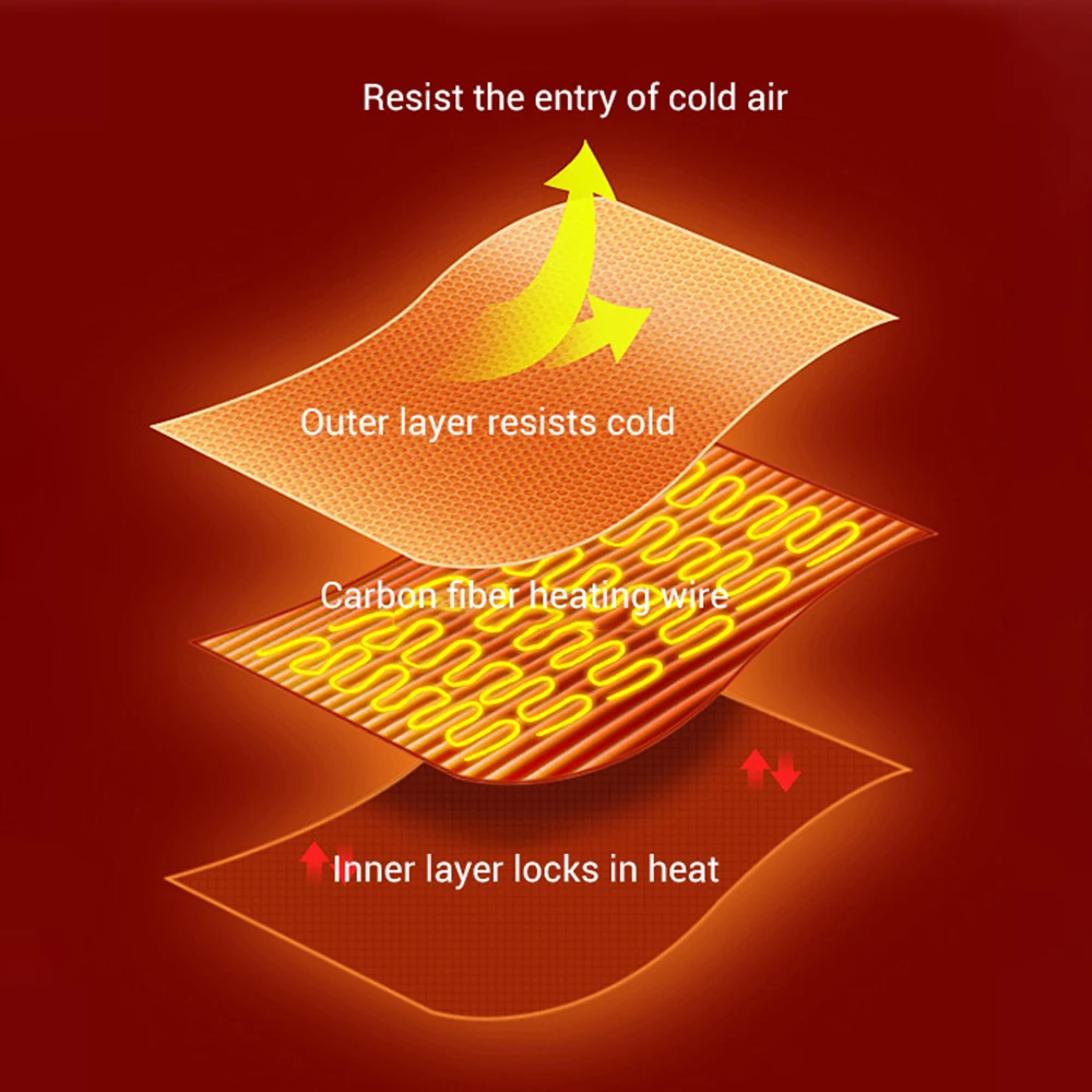 11 Areas Self Heated jacket Heating Vest Men's Thermal Women's USB Heated Vest Warm Motorcycle Clothing Camping Washable Winter