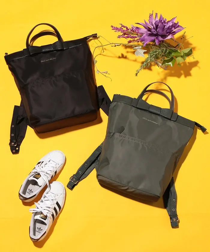 Japanese Style New Practical Backpack Women's Elegant Canvas Backpack Nylon Student Female Cute Bow Backpack Schoolbag