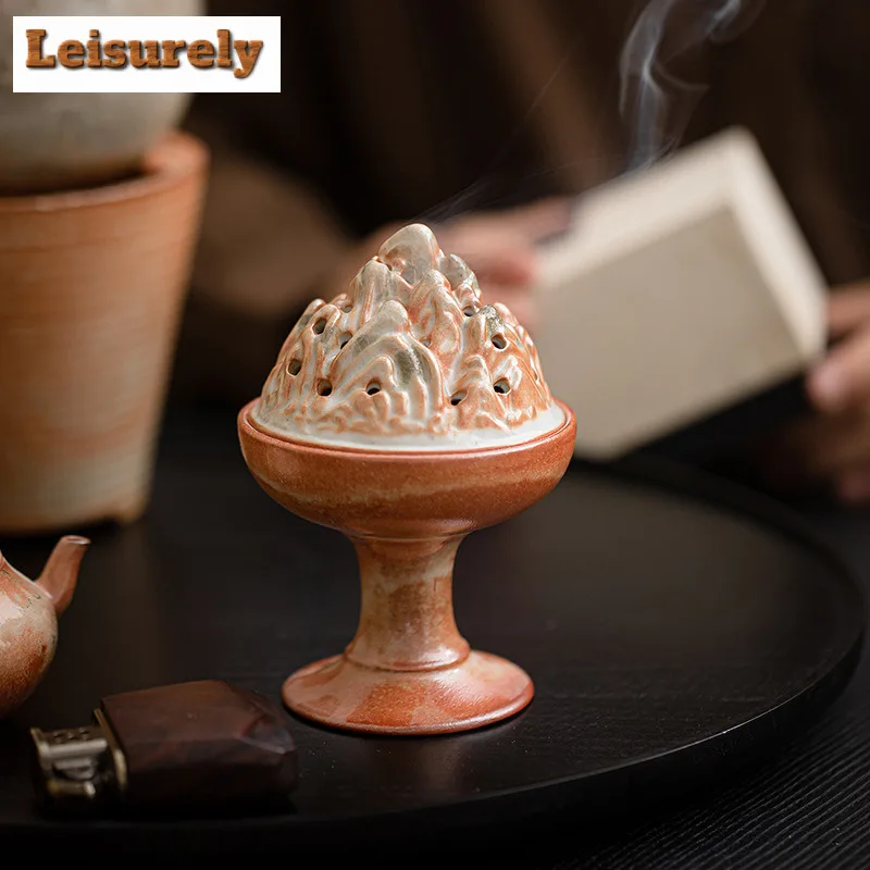 Mountain Incense Holder Mist Smoking Steamers Incense Burners Aromatherapy Smell Distributor Censer Home Supplies Decoration