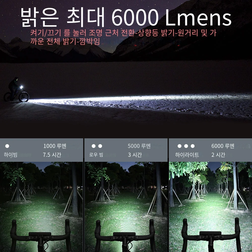 NEWBOLER ������ ����Ʈ ����Ʈ 6000��� ������ ����Ʈ 8000mAh ��� ������ USB ���� MTB ���� ����Ŭ�� ���� �׼�����