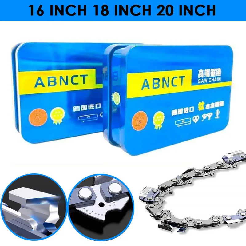 

Professional Oil Chainsaw Chains 16/18/20 Inch Chain Saw Parts High Quality 59/72/76DL Right-angle Gasoline Chainsaws Chain