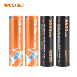 High - Capacity 3.7V 18650 Lithium - Ion Rechargeable Battery for Versatile Electronics (3600mAh 4pcs)