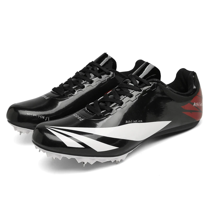 Sprint Sneakers 8 Spikes Athletic Shoes for Men Track Field Running Jumping Training