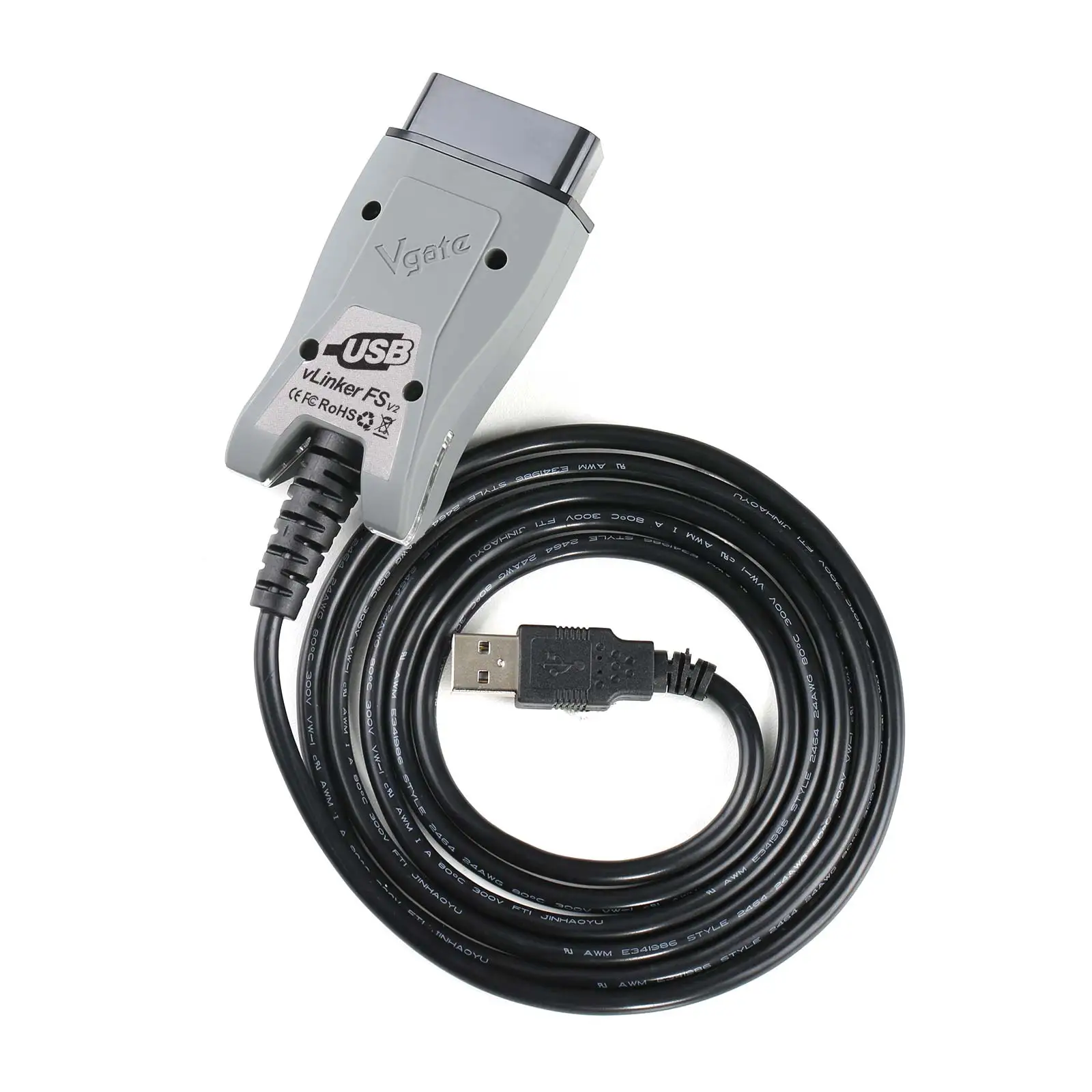 Vgate vLinker FS ELM327 für Ford FORScan HS/MS-CAN ELM 327 OBD 2 OBD2 Auto-Diagnosescanner-Schnittstelle Werkzeuge OBDII für Mazda – Detail 7