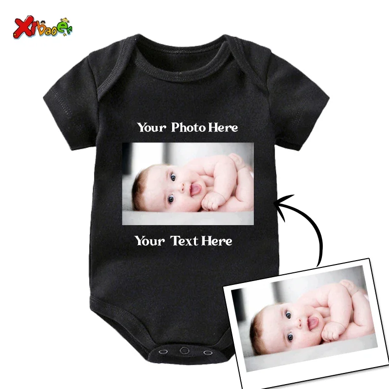 Family Baby Birthday Photo T Shirt Family Custom Shirt Customized Short Sleeve Baby Birthday Photo T Shirts Your Photo Shirt 2