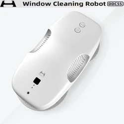 HUTT DDC55 Window Cleaning Robot Robotic Washing Vacuum Cleaner Glass Wiper Washer for Smart Home Appliance with Remote Control